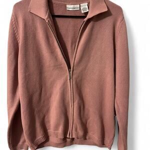 Pink craft barrow zip